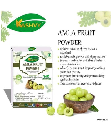 Kashvy Amla Fruit Powder 100 Gm Pack of 1
