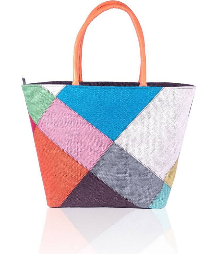 Foonty - Multicolor Jute Shoulder Bag