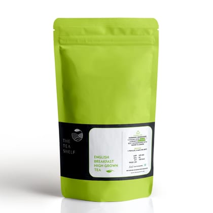English Breakfast High Grown Tea-100gm Loose Tea Pouch (50 Servings)
