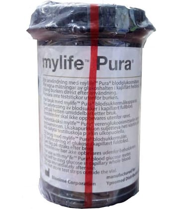Ypsomed My Life Pura 25 Strips(Without Outer Box)