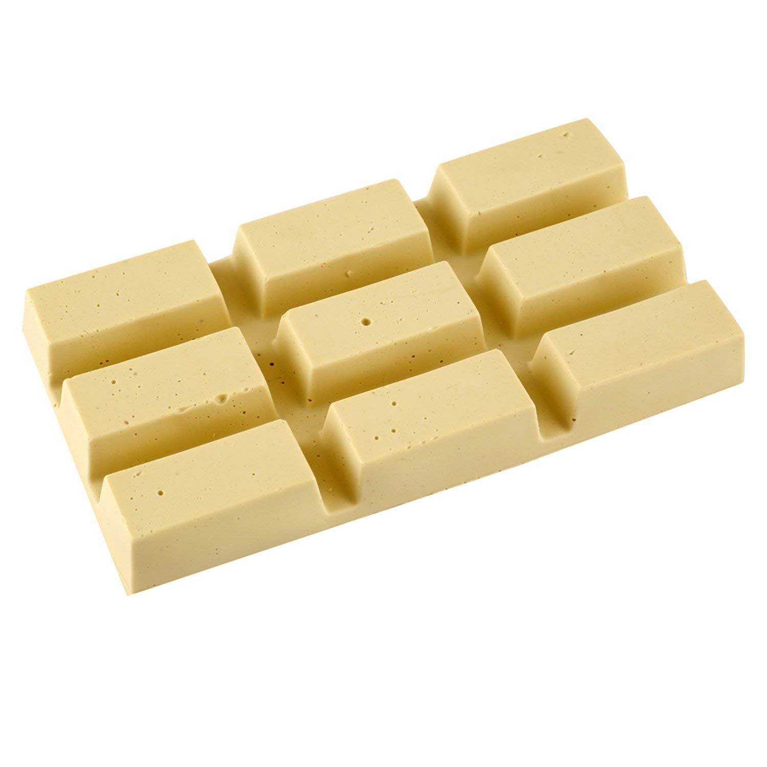 Elecsera Body Wax with Organic Cocoa - Professional Body Face Arm Legs Hair Removal Wax for All Skin Type (White Chocolate Wax) Wax (500 g)