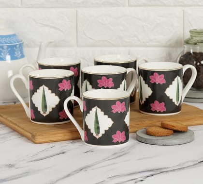 India Circus Cacatua Galerita'S Realm Coffee Mug Set Of 6
