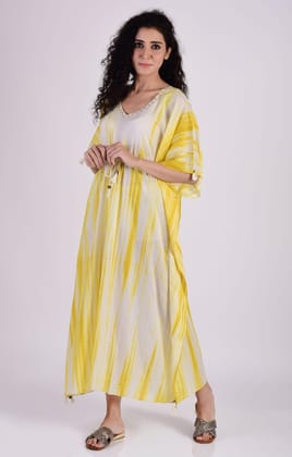 Tie Dye Kaftan-S