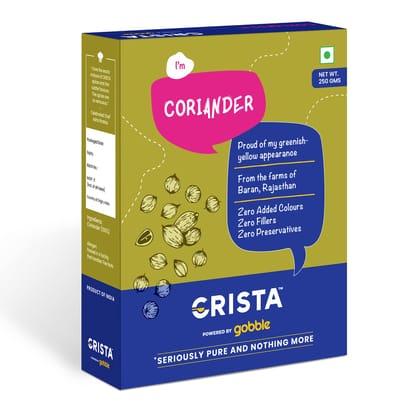 CRISTA Coriander, 250 gm