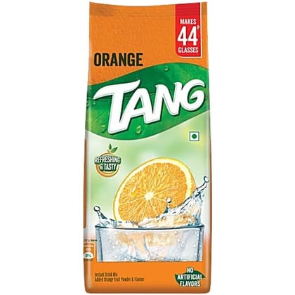 Tang Instant Drink Mix - Orange, 750 g Pouch - 750 mL - 750 mL - Three units