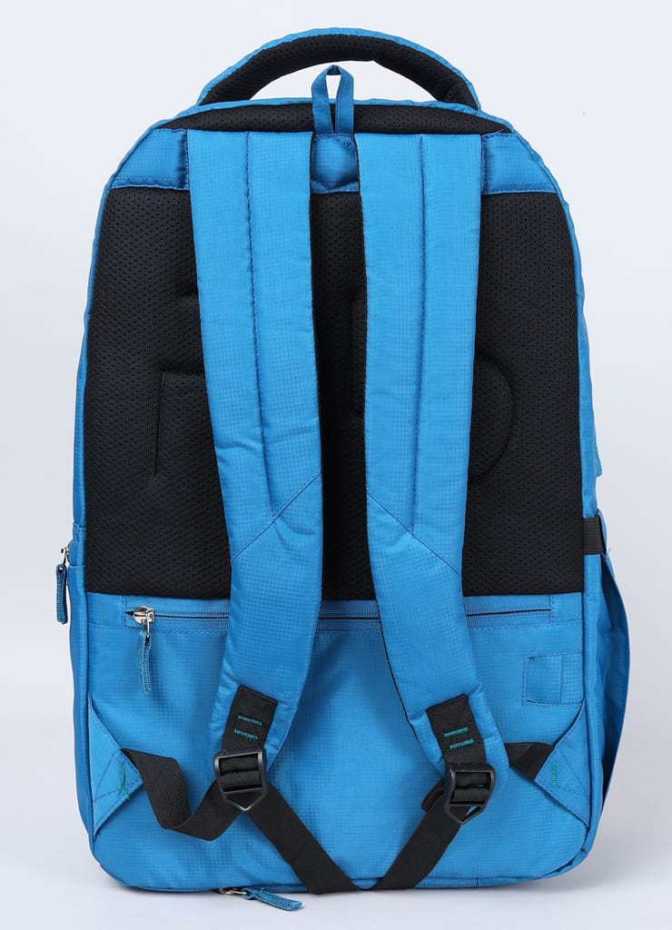 PB Pearlbags EXCEL 26L Printed Laptop Backpack With Rain Cover,USB Charging Port,2 Compartment,Premium Fabric,Water Resistant Anti Theft,School & College Bag for Boys and Girls,Office & Travel Bag for Men and Women,49X31X17 Cms