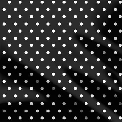 Classic Dot Print Fabric-Pashmina