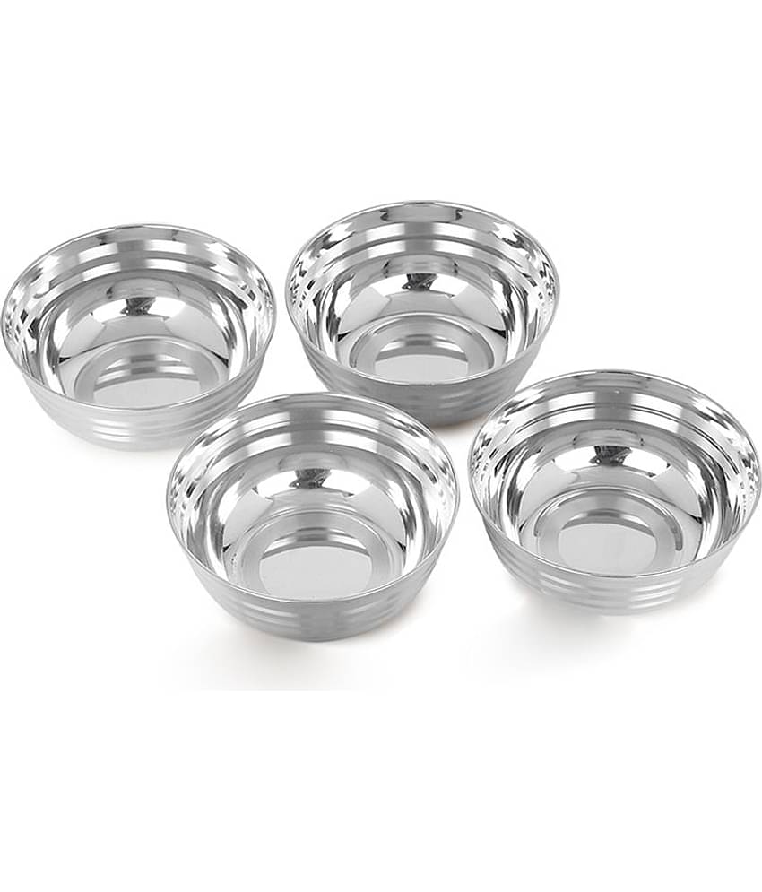 Dynore - Vegetable Bowl Stainless Steel Bowl Set 160 mL ( Set of 4 )