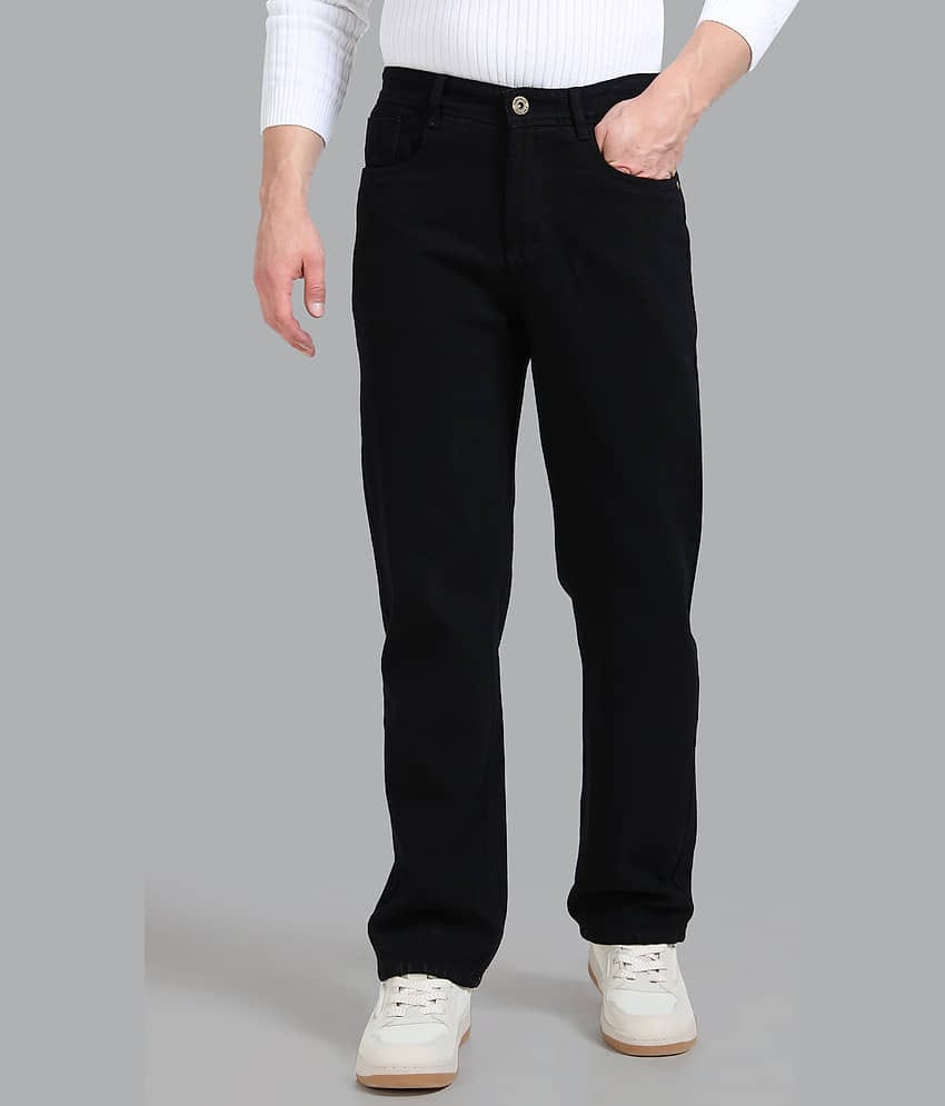 Paul Street Relaxed Clean Look Men's Jeans - Black ( Pack of 1 )