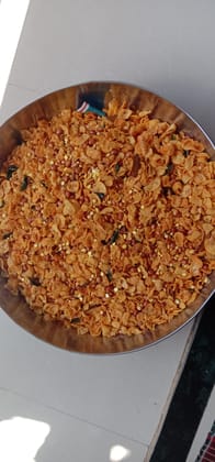 Samarth Makka Chivda Mix (Corn) (250g) | Spicy & Crunchy Namkeen | Savory Snack