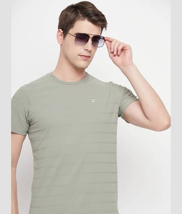 OGEN Pack of 1 Cotton Blend Regular Fit Men's T-Shirt ( Peach )