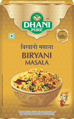 Dhani Pure Biryani Masala Box (MRP : RS. 10/- ONLY)