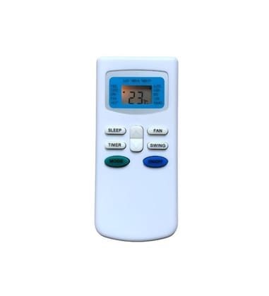 AC Remote No.17 with Backlight Bluestar AC Remote Control (White)