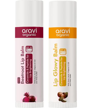 Aravi Organic Natural Lip Balm ( Pack of 2 )