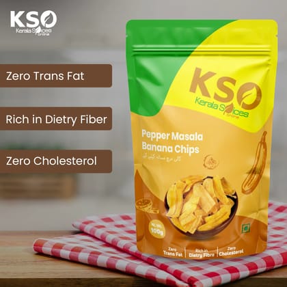 Pepper Masala Banana Chips 200gm