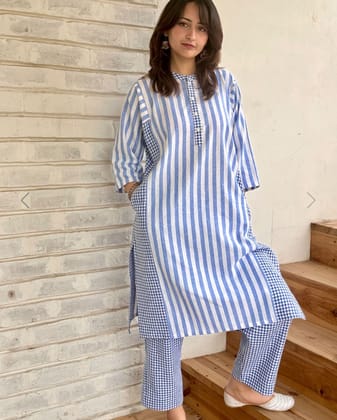 Striped Blue Coord-S