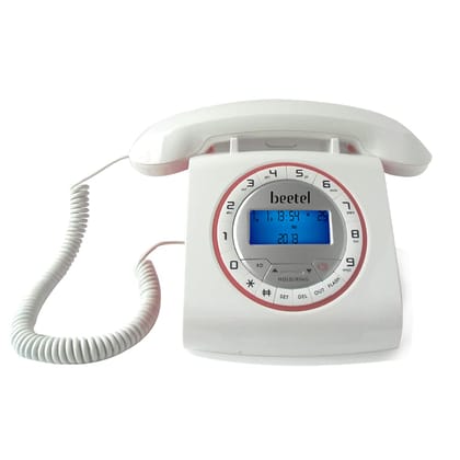 Beetel M73 WHITE & RED