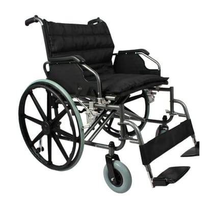 Arrex Victor Heavy Duty Steel Wheelchair-22 Inches