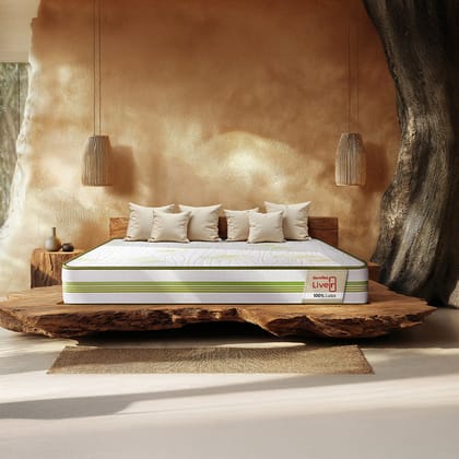 LiveIn 100% Latex Mattress-Single / 75 X 36 (1.91 m x 92 cm) / 8" (20.3cm)