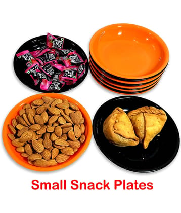 Inpro 12 Pcs Plastic Multi Color Quarter Plate
