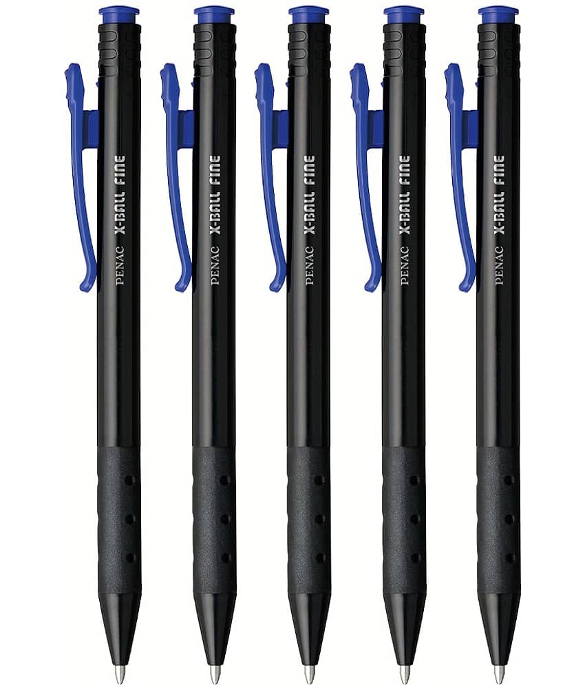 Penac X-Ball Fine Pen Blue PACK OF 5