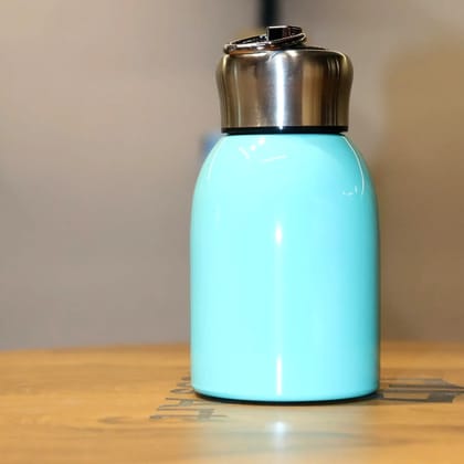 300 ml Mini Steel Vacuum Insulated Water Bottle Portable Leakproof Thermal Flask for Hot & Cold Drinks, Stainless Steel Travel Mug for Kids, School, Office, Coffee, Milk, Tea by Ruhi Import Store 300 ml Mini Steel Vacuum Insulated Water Bottle Portable Leakproof Thermal Flask for Hot & Cold Drinks, Stainless Steel Travel Mug for Kids, School, Office, Coffee, Milk, Tea by Ruhi Import Store