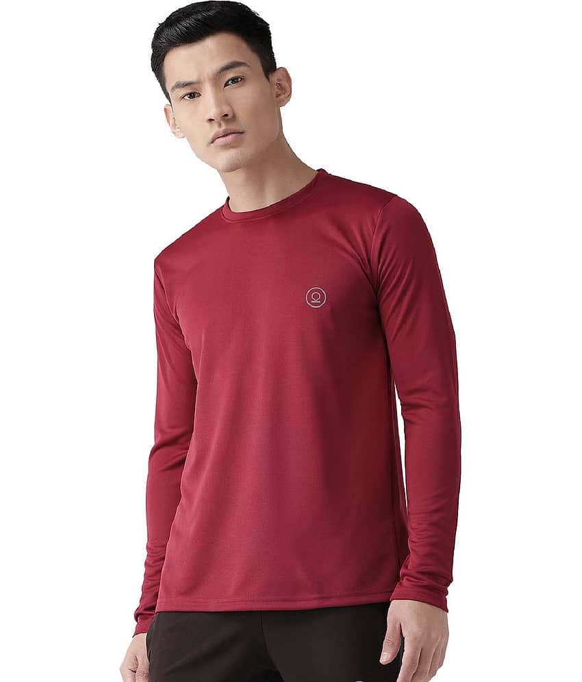 Chkokko - Polyester Regular Fit Indigo Men's Sports T-Shirt ( Pack of 1 )