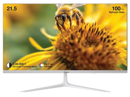 FINGERS The Big Picture LED Monitor Satin-2150 [21.45 (51.48cm), FHD (1920x1080 px), Ultra-Slim & Frameless, 16.7 M Colours, Wall Mountable, VGA, HDMI with 100HZ (Stunning White) FINGERS The Big Picture LED Monitor Satin-2150 [21.45 (51.48cm), FHD (1920x1080 px), Ultra-Slim & Frameless, 16.7 M Colours, Wall Mountable, VGA, HDMI with 100HZ (Stunning White)