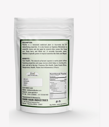 Agri Club Reetha Chilka Powder 400 gm