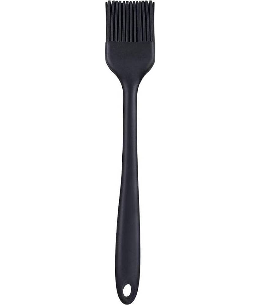 Baskety Black Silicone Basting Pastry Brush Spatula ( Pack of 1 )