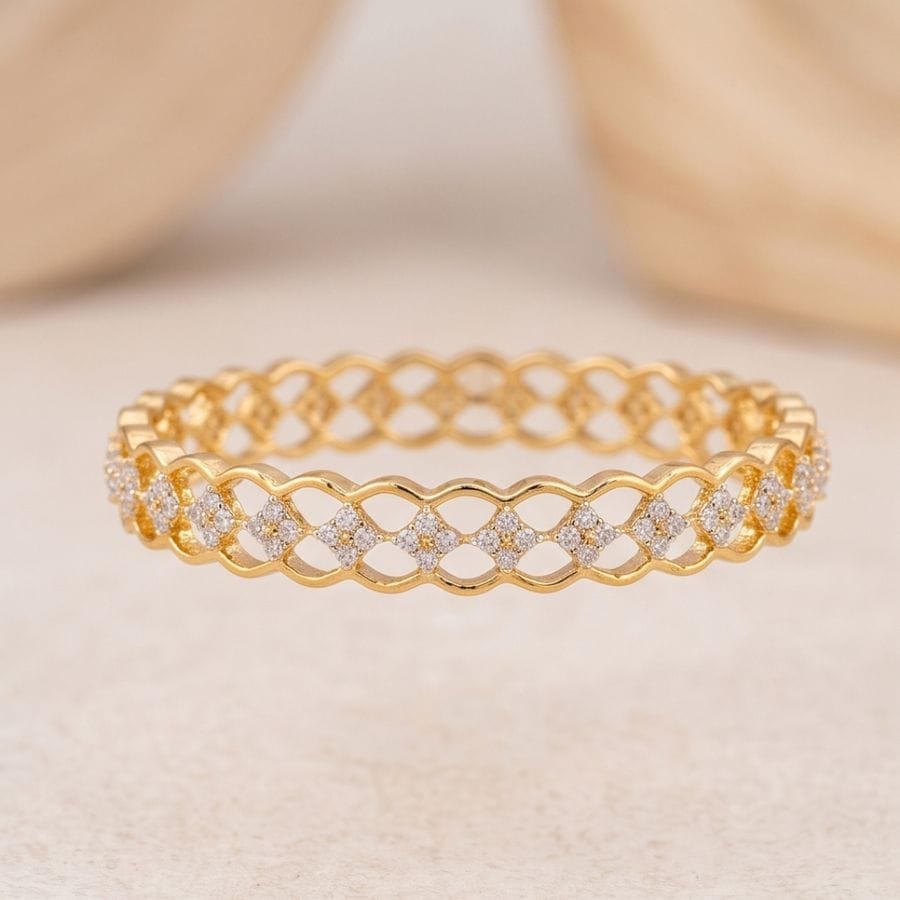 Crystal Wave Bangles