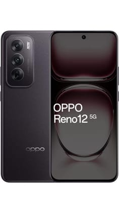 (Refurbished) Oppo Reno 12 5G (Matte Brown, 256 GB) (8 GB RAM)