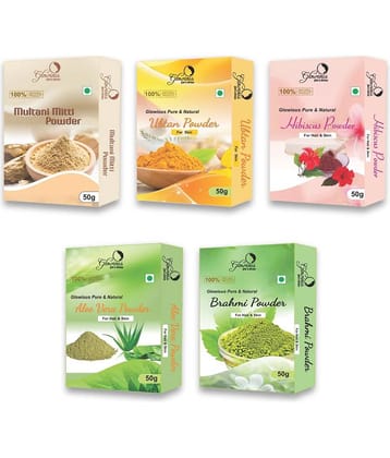 glowious - Skin Toning Face Pack for Normal Skin ( Pack of 5 )