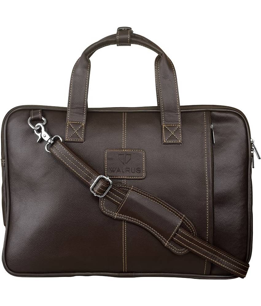 Walrus Black P.U. Office Bag