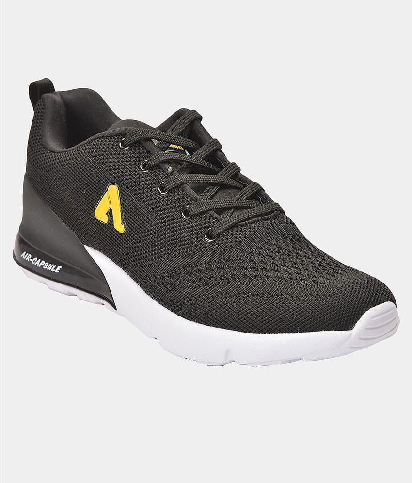 Aqualite - Black Men's Sports Running Shoes - None