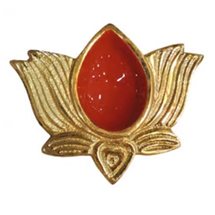 Aluminium 1 Wick Deepak No. 1 - Puja Items, Length : 3.2 Inch  (ASMAS517 A)