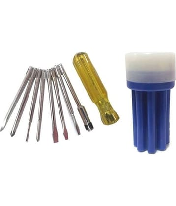 Johnson Iron Screw Driver Set With Line Tester And 8 Bits