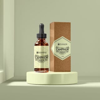 Fragrens Camphor Fragrance Oil 10ml  Premium Grade Essential Oil for Diffuser, Skin Massage, Cold Relief  Relaxation