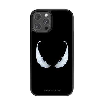 VENOM EYE Glass Phone Case