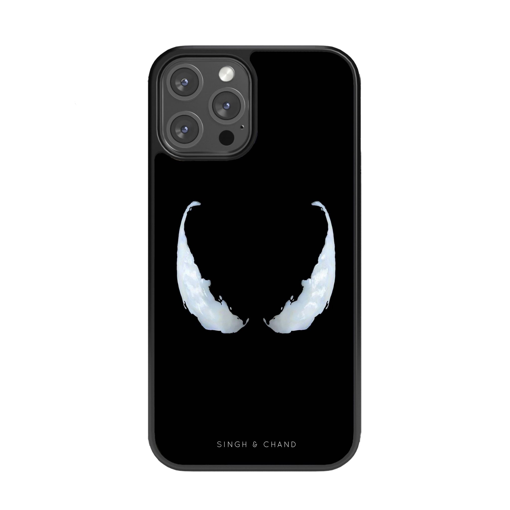 VENOM EYE Glass Phone Case