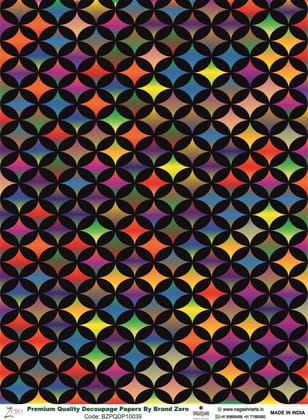 Brand Zero Premium Quality Decoupage Paper Pack of Two - Design Code: BZPQDP10039