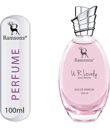 Ramsons - U R LOVELY Eau de Parfum Perfume For Women Long Lasting Perfume 100 ml (Pack of 1)