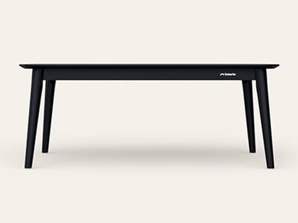 Frappe Solidwood Coffee Table - 1-Year Warranty, Black
