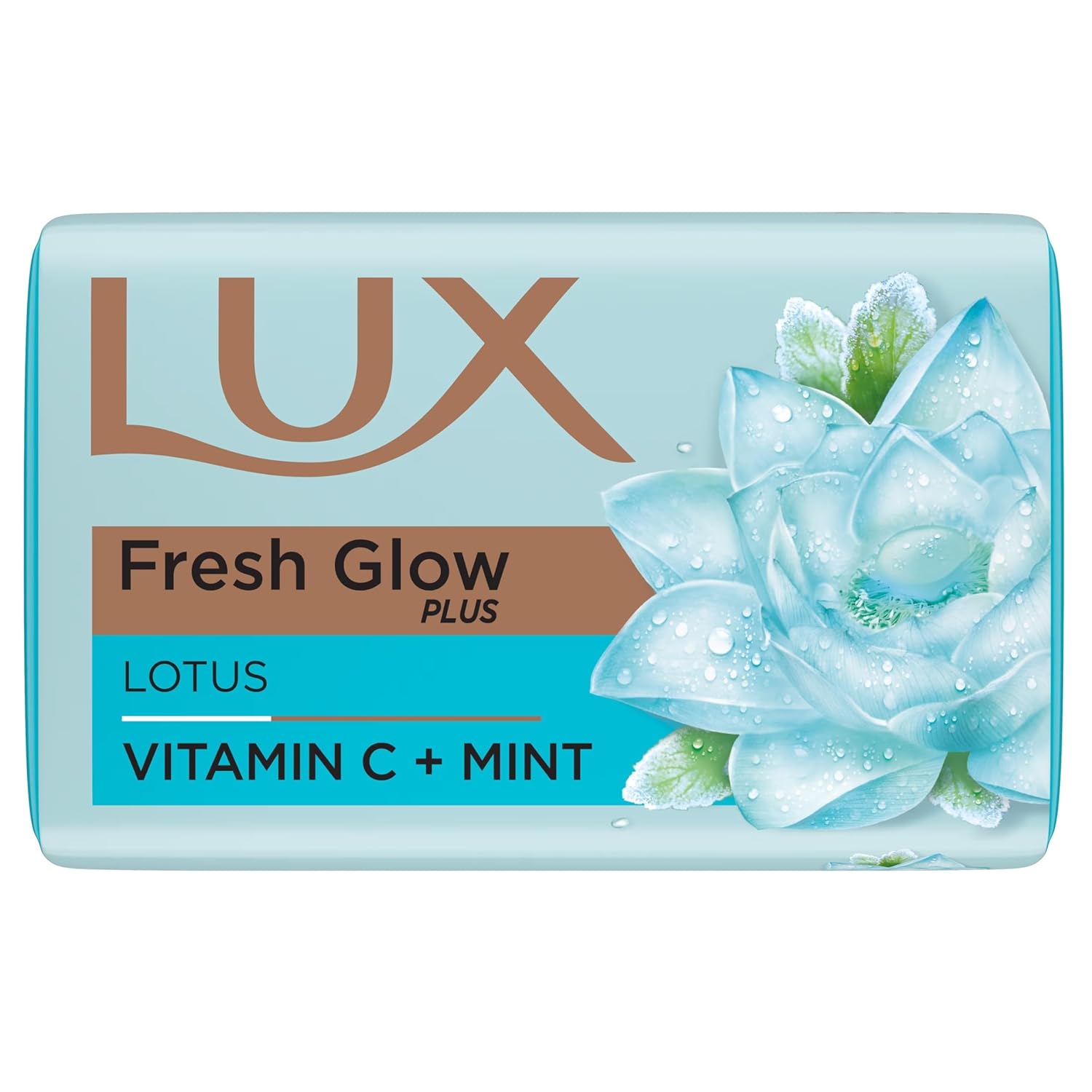 Lux Fresh Splash Water Lily & Cooling Mint Soap Bar, For Refreshed Fragrant Skin, 150 G Each (Pack Of 3)