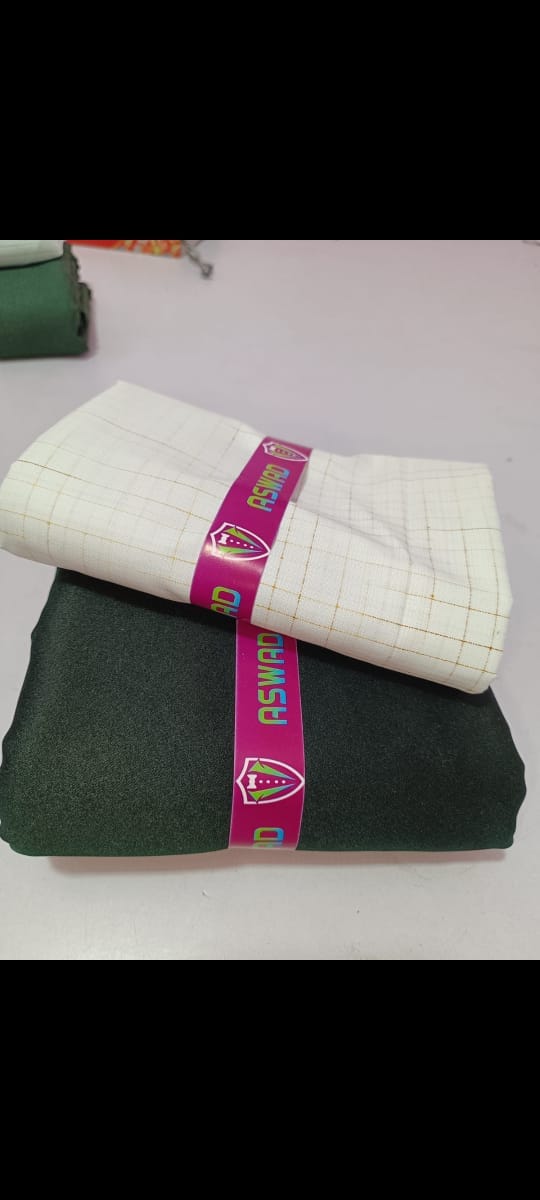 PANT SHIRTS COMBOS ( WHITE   AND   BOTTLE GREEN  )