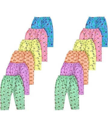 Penyan™ Kids Cotton Printed Leggings / Track Pant / Pyjamis, Small Size, ( Pack of 12 )