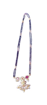 Stylish Black Locket Chain