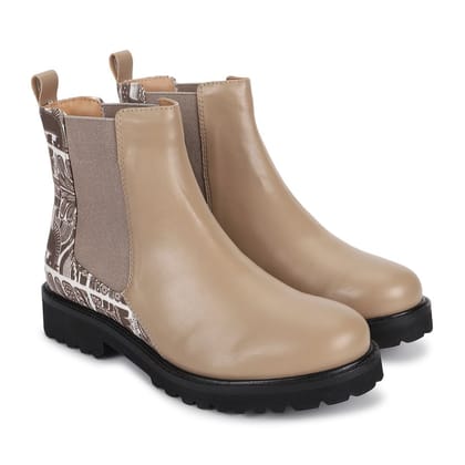 Digital Printed Boot-Brown / 4
