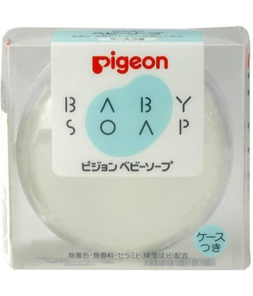 Pigeon 90G Baby Transparent Soap With Case