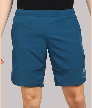 SLAGEN - Teal Polyester Men's Running Shorts ( Pack of 1 )